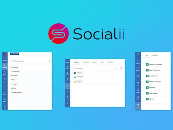 HIT1MILLION-Socialii All-in-One Social Media Manager: Lifetime Subscription for $49