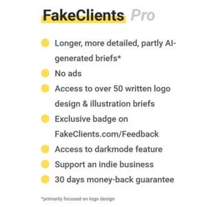 HIT1MILLION-FakeClients Design Brief Generator: Lifetime Subscription for $19
