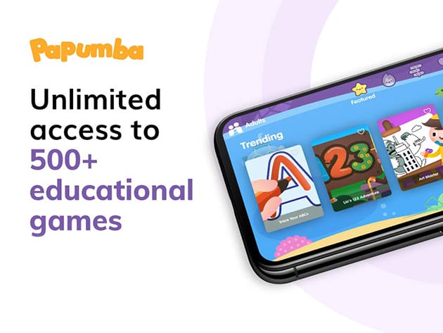 HIT1MILLION-Papumba Fun Learning App for Kids: Lifetime Subscription for $49