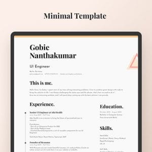 HIT1MILLION-Resoume Resumé Creator: Lifetime Subscription for $34