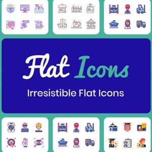 HIT1MILLION-Flat Icons Bundle: Lifetime Subscription for $29