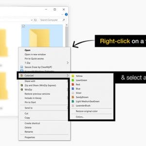 HIT1MILLION-Folder Colorizer 2 for Windows: Lifetime License for $9