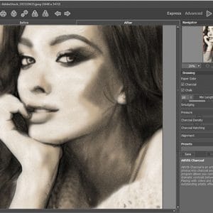 HIT1MILLION-Akvis Charcoal Artistic Tool: Lifetime License for $58