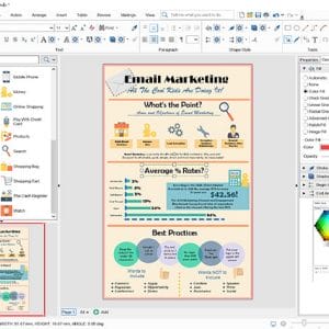 HIT1MILLION-MyDraw Advance Diagramming Software: Lifetime License for $33