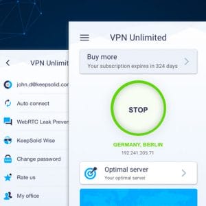 HIT1MILLION-KeepSolid VPN Unlimited: Lifetime Subscription (2-Pack) for $59