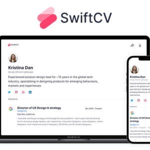 HIT1MILLION-SwiftCV Professional Website Builder: Lifetime Subscription for $29