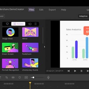 HIT1MILLION-Wondershare DemoCreator Screen Recorder & Video Editor: Lifetime Subscription (Windows) for $48