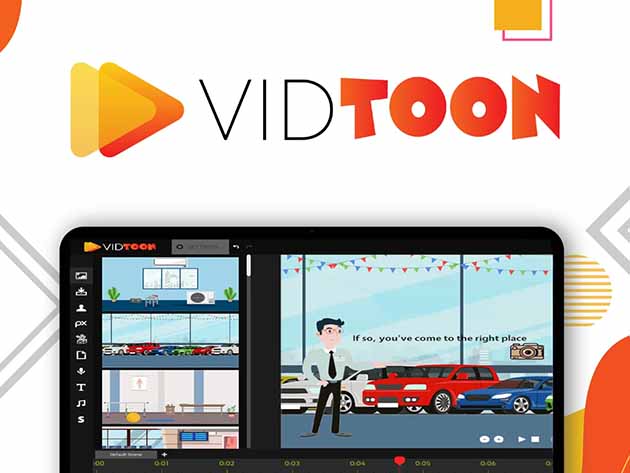 HIT1MILLION-VidToon 2.0 Animated Video Maker: Lifetime Subscription for $49
