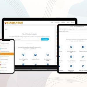 HIT1MILLION-SEOBLAZER 54-in-1 Visitor Analytics & SEO Tools: Lifetime Subscription for $49