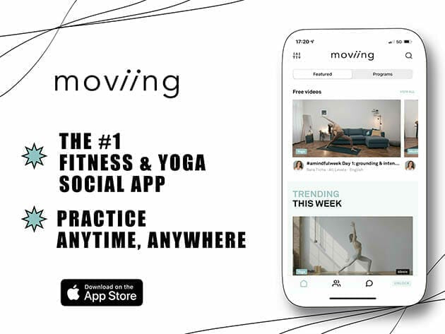HIT1MILLION-Moviing Online Yoga & Fitness Classes: Lifetime Subscription for $149