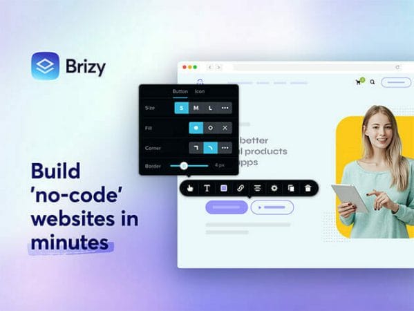 HIT1MILLION-Brizy Next-Gen WordPress Website Builder: Lifetime Freelancer Plan for $69