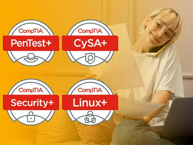 HIT1MILLION-The 2022 CompTIA CyberSecurity Certification Paths Bundle: Lifetime Access for $29