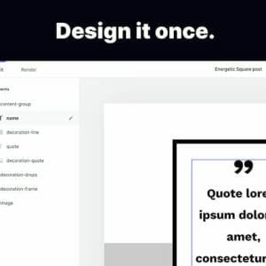 HIT1MILLION-Robolly Graphic Automation: Lifetime Subscription (Business Plan) for $149