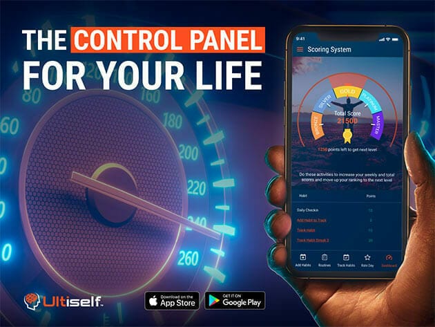 HIT1MILLION-Ultiself Biohacker Routine Planner App: Lifetime Subscription  for $19