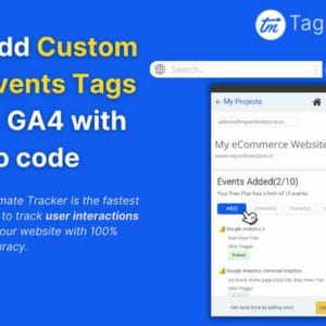 HIT1MILLION-Tagmate Tracker for Google Analytics 4 Tracking: Lifetime Subscription for $49