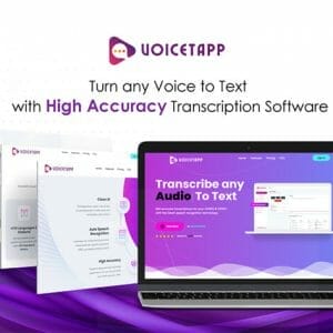 HIT1MILLION-Voicetapp Speech to Text Transcription: Lifetime Subscription for $59