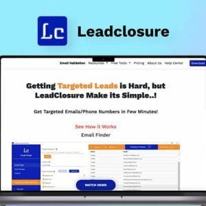 HIT1MILLION-LeadClosure Email Finder: Lifetime Subscription for $29
