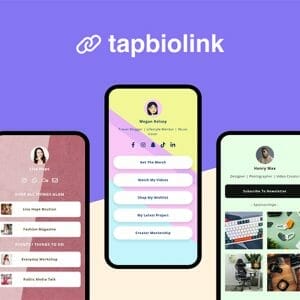 HIT1MILLION-Tapbiolink Social Media Bio Links: Lifetime Subscription for $29
