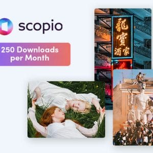 HIT1MILLION-Scopio Lifetime Subscription: 250 Downloads/Month for $19