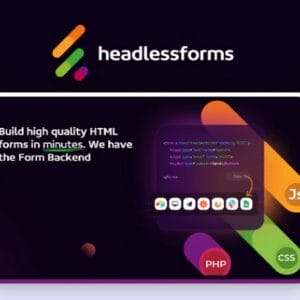 HIT1MILLION-Lifetime Deal to Headlessforms – Form Backend: Small for $39