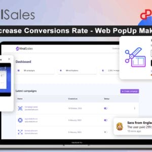 HIT1MILLION-Lifetime Deal to ViralSales.co | Web PopUp Builder | Increase Conversion Rates: Plan A for $69