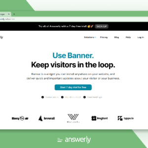 HIT1MILLION-Lifetime Deal to Answerly Banner: Plan A for $29