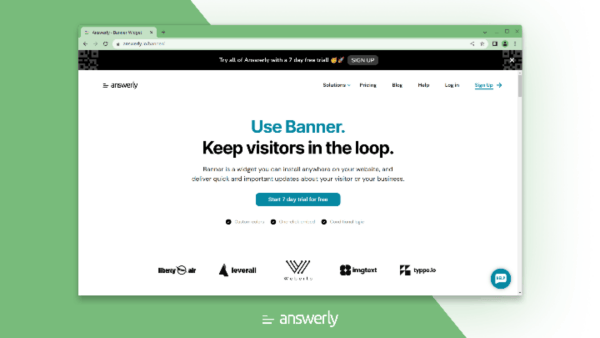 HIT1MILLION-Lifetime Deal to Answerly Banner: Plan A for $29