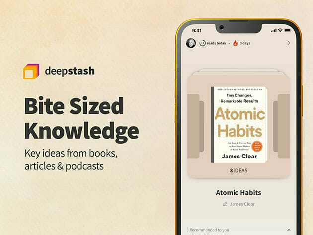 HIT1MILLION-Deepstash Bite-Sized Knowledge: Pro Plan (Lifetime) for $149