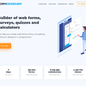 HIT1MILLION-Lifetime Deal to FormDesigner: Platinum+ for $59