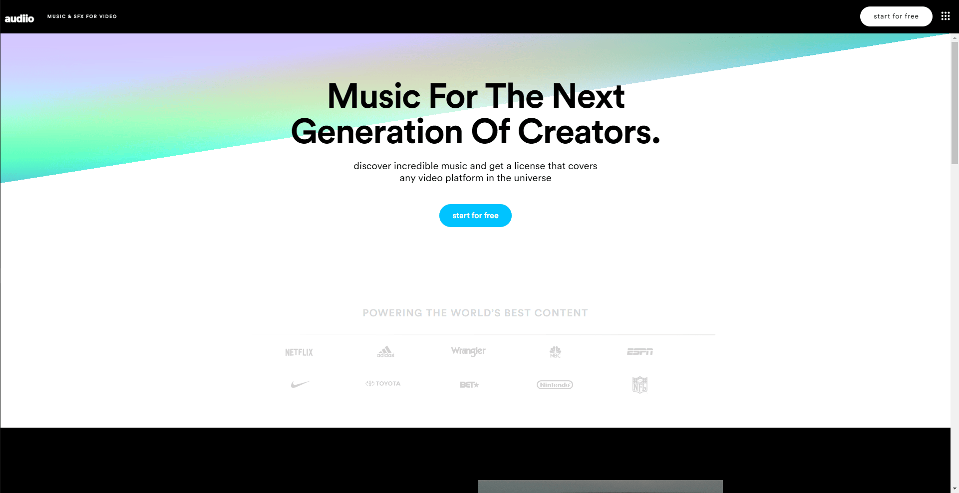 Only Lifetime Deals Audiio Lifetime Deal website homepage