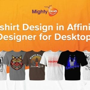 HIT1MILLION-Course: T-shirt Design in Affinity Designer for Desktop – only $12!