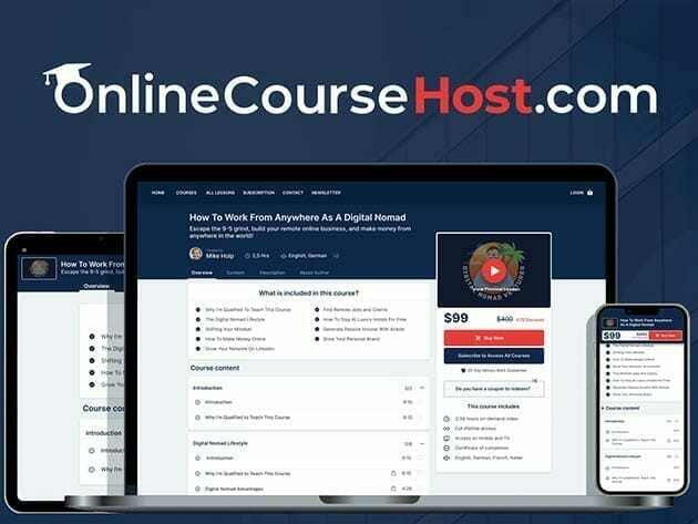 HIT1MILLION-OnlineCourseHost: Lifetime Subscription (Pro Plan) for $199