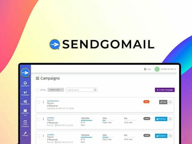 HIT1MILLION-Sendgomail: Lifetime Subscription for $59