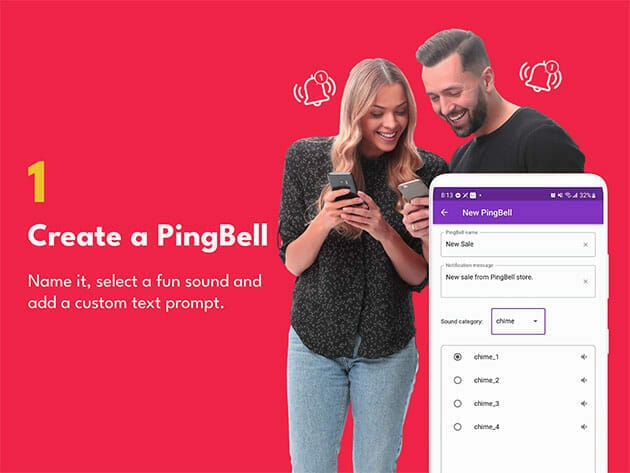 HIT1MILLION-PingBell Business: Lifetime and Annual Subscriptions for $169