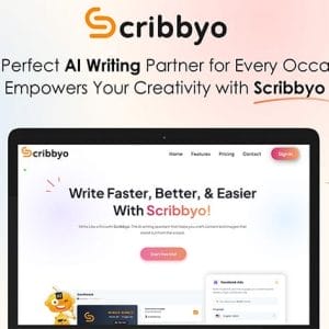 HIT1MILLION-Scribbyo AI: Lifetime Subscription (Gold: 1M Words & 1K Images/Year) for $79