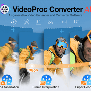 HIT1MILLION-VideoProc Converter with AI Features – only $29!