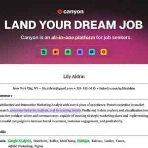 HIT1MILLION-Canyon Pro Plan: Lifetime Subscription for $69