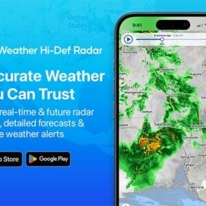 HIT1MILLION-Weather Hi-Def Radar Storm Watch Plus: Lifetime Subscription for $29