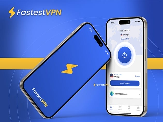 HIT1MILLION-FastestVPN: Lifetime Subscription (10 Devices) for $49