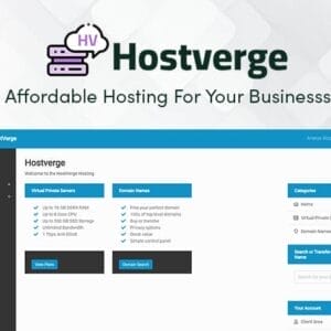 HIT1MILLION-HostVerge Web Hosting: Lifetime Subscription for $28