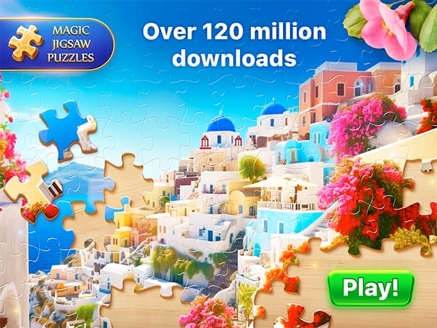HIT1MILLION-Magic Jigsaw Puzzles: VIP Lifetime Subscription for $39