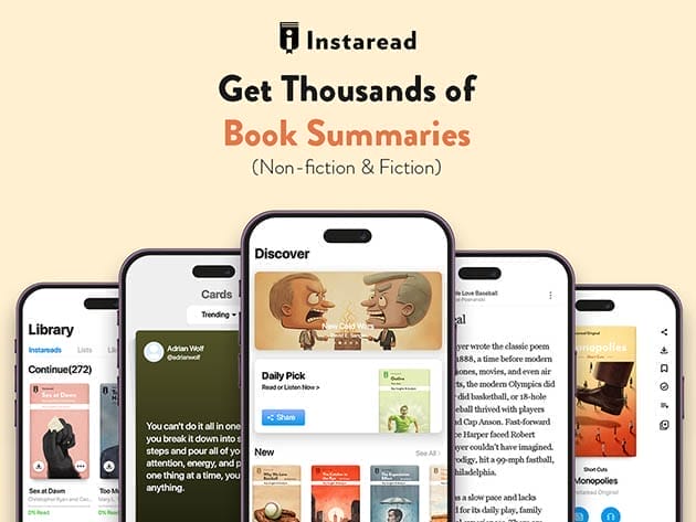 HIT1MILLION-Instaread Book Summaries: Lifetime Subscription for $79