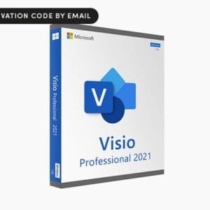 HIT1MILLION-Microsoft Visio 2021 Professional: Lifetime License for Windows for $17