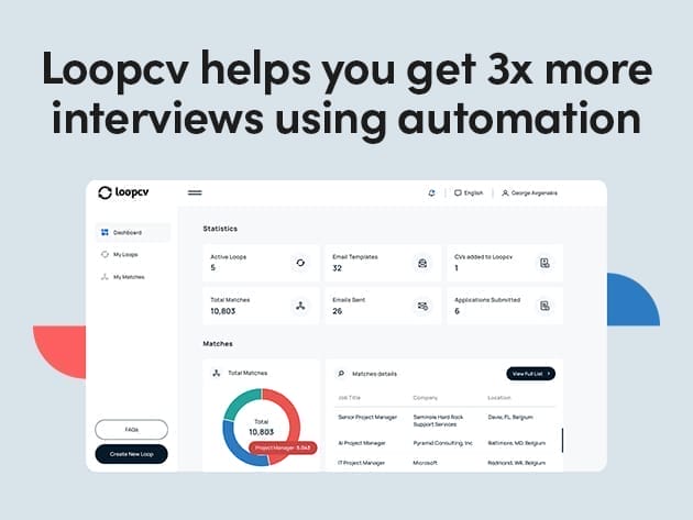 HIT1MILLION-LoopCV Premium Plan: Lifetime Subscription for $39