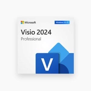 HIT1MILLION-Microsoft Visio Professional 2024: Lifetime License for Windows for $79