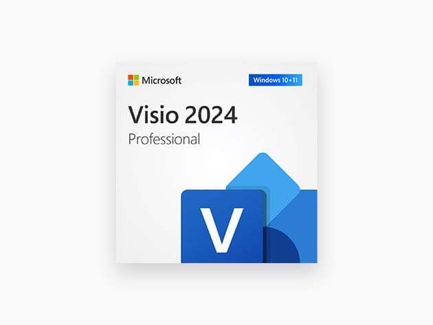 HIT1MILLION-Microsoft Visio Professional 2024: Lifetime License for Windows for $79