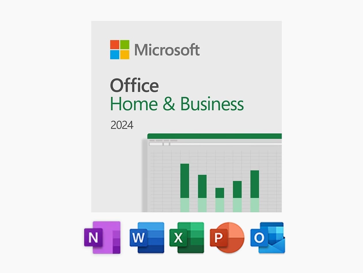 HIT1MILLION-Microsoft Office 2024 Home & Business for Mac or PC Lifetime License for $159