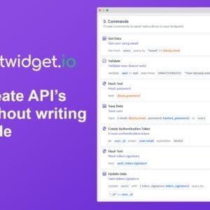 HIT1MILLION-Twidget.io No-Code API Builder: Lifetime Subscription for $39