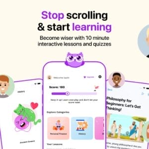 HIT1MILLION-Wiser5 Bite-Sized Learning Premium Plan: Lifetime Subscription for $39