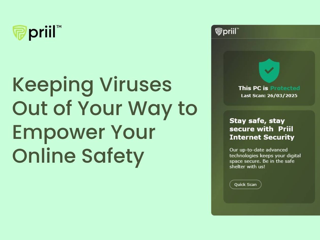 HIT1MILLION-Priil Internet Security Basic Plan: Lifetime Subscription for $89